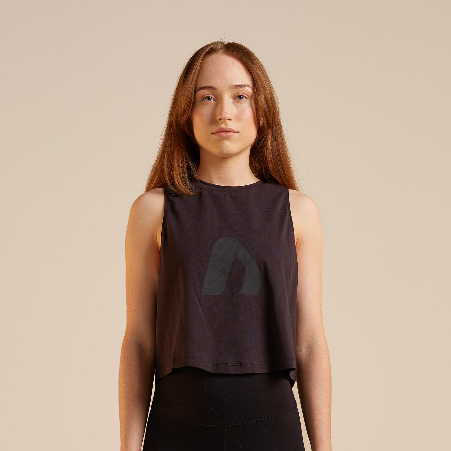 Camiseta de tirantes corta Rune para mujer