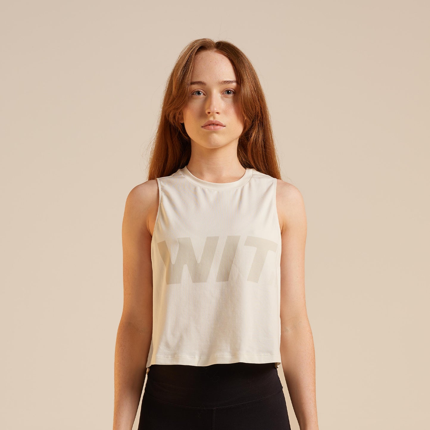 Women's WIT Crop Tank