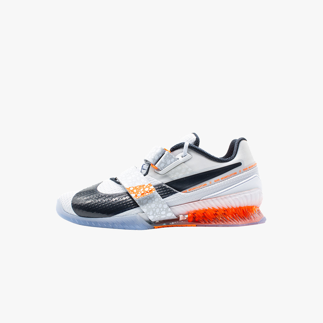 Shop Nike Romaleos 4 SE White/Orange | Ltd Edition Lifters | WIT