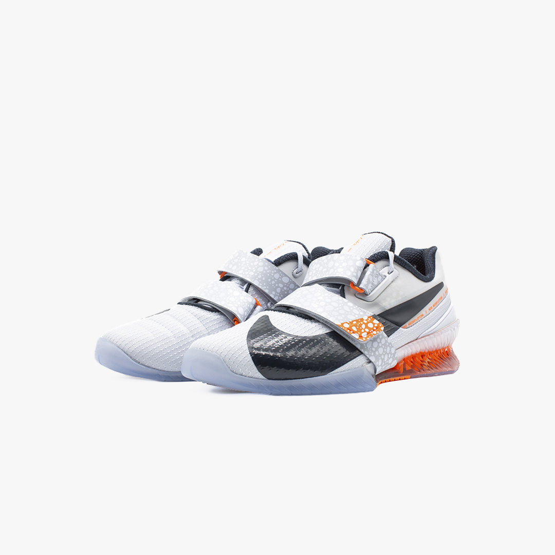 Shop Nike Romaleos 4 SE White/Orange | Ltd Edition Lifters | WIT