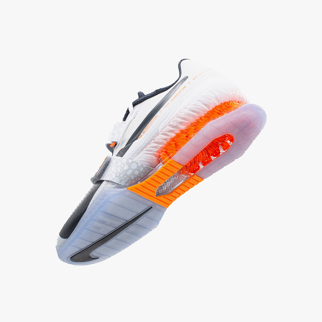 Shop Nike Romaleos 4 SE White/Orange | Ltd Edition Lifters | WIT