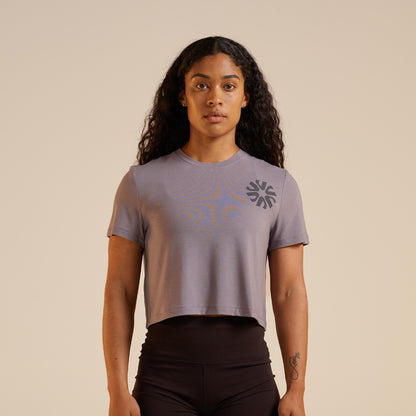 Women's Axon™ Rune Crop Tee